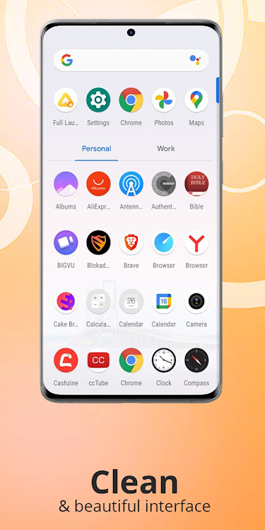 Full Launcher: Fresh & Clean - 1.0.4 - (Android)