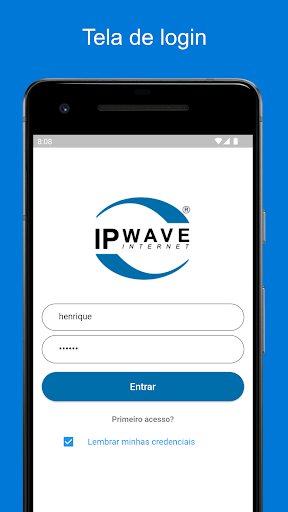 Android application IPwave Internet screenshort