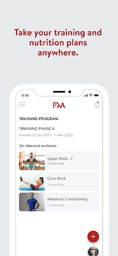 FxA Fitness Screen 3