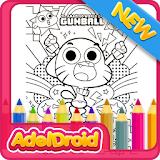 Kids Coloring Gumb icon