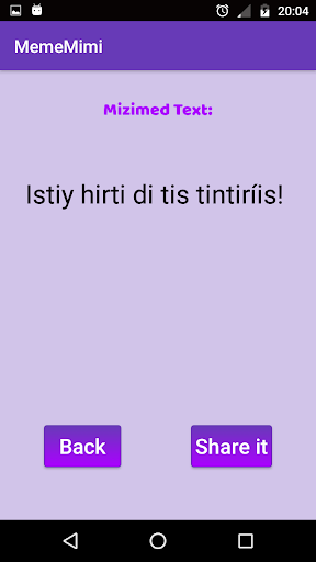 MemeMimi Generator Screen 3