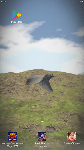 Android application Birds Live Wallpaper Lite screenshort