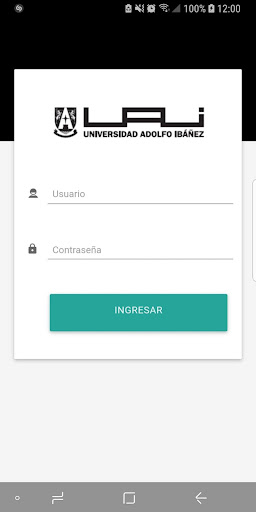 Android application UAI Alumnos screenshort