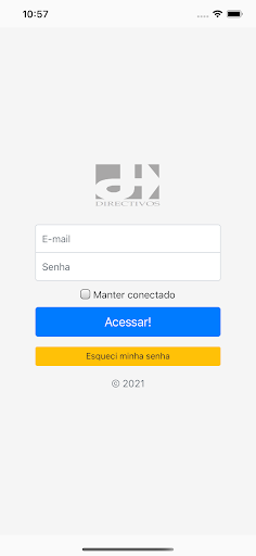 Android application Directivos Contadores screenshort