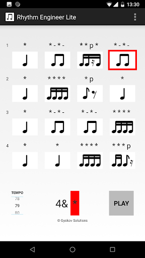 Screenshot of Rhythm Engineer Lite