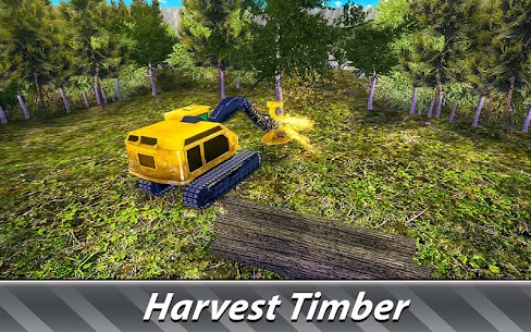 Logging Harvester Truck For PC installation