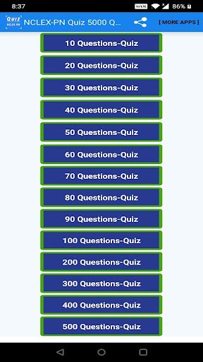 NCLEX-PN Quiz 5000 Questions  screenshots 1