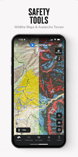 onX Backcountry Trail Maps GPS screenshot 4