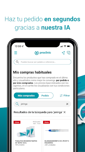 Proclinic: Depósito Dental Screen 2