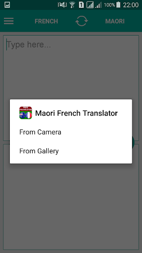 Maori French Translator Screenshot