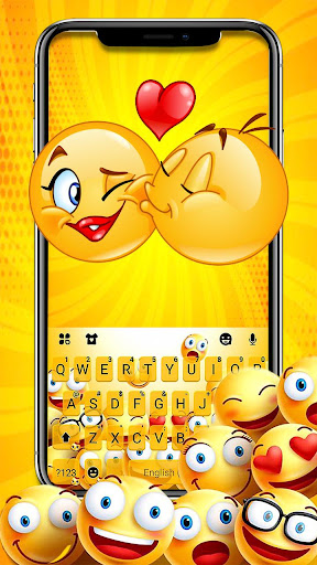 Love Emoji Party Keyboard Theme 6.0.1109_7 screenshots 1