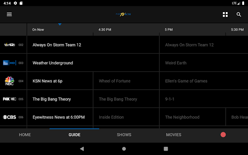 Screenshot of H&B TV Now