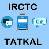 Train Irctc Tatkal with CHAT Room (passenger chat) icon