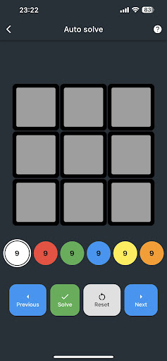 Android application Rubik's Cube Solver & Tutorial screenshort