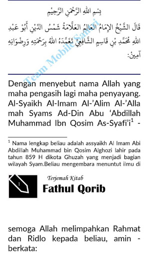 Terjemah Fathul Qorib Screen 3