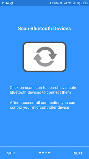 Bluetooth Controller App Screen 3