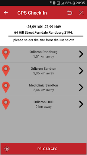 Field Service Manager Screen 3