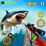 Cover Image of Télécharger Chasse aux requins: Hunter Games 3D  APK