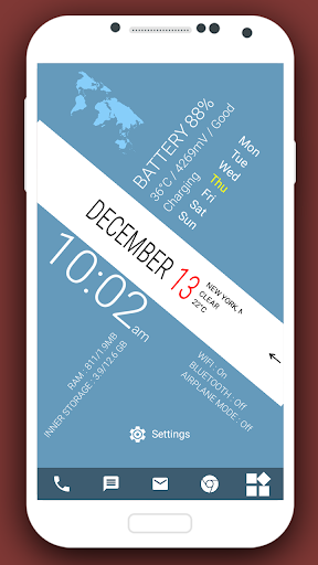Screenshot of Angle Launcher 2 - App lock
