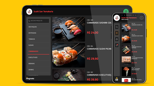 Magnata Cardápio Digital