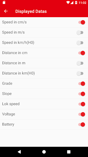 PIKO Measure Car App Screen 3