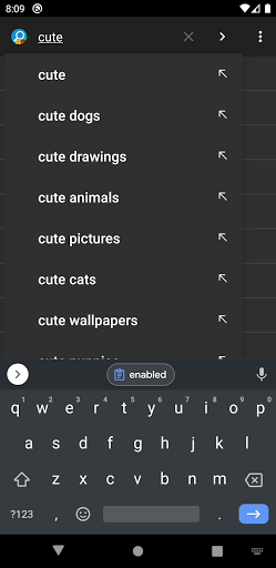 Android application picTrove screenshort