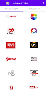 Cift-Kanal TV Izle 0.1.9 APK screenshots 3