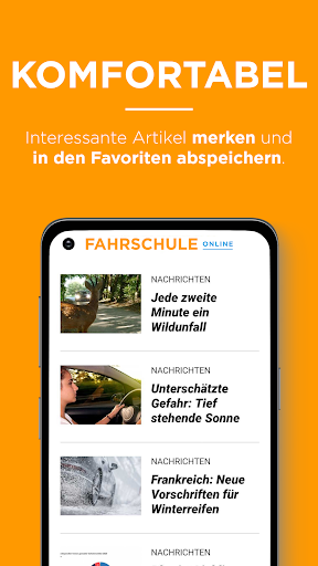FAHRSCHULE NEWS Screen 3