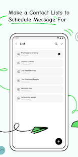 ScheduleUp: Auto Messaging app Screenshot