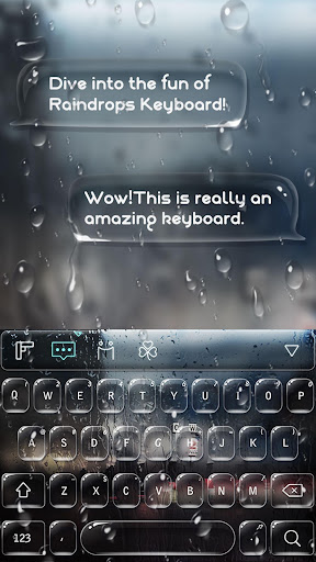 Raindrops Keyboard