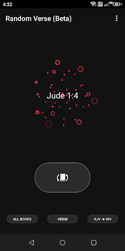 Android application Random Bible Verse Generator screenshort