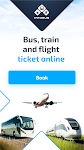 screenshot of INFOBUS: Bus, train, flight