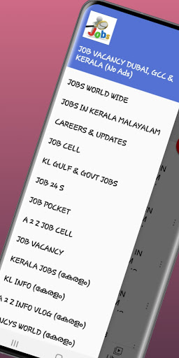 Android application JOB VACANCY DUBAI,GCC & KERALA screenshort