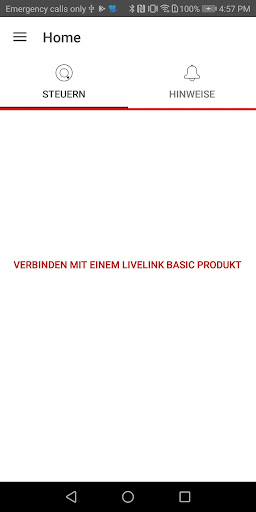 LiveLink Basic Control Screen 2