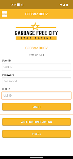 Android application GFCSTAR Field V2 screenshort