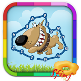 Kids Connect Dots Animals Free icon