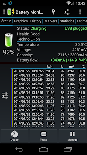 3C Battery Monitor Widget Pro 4