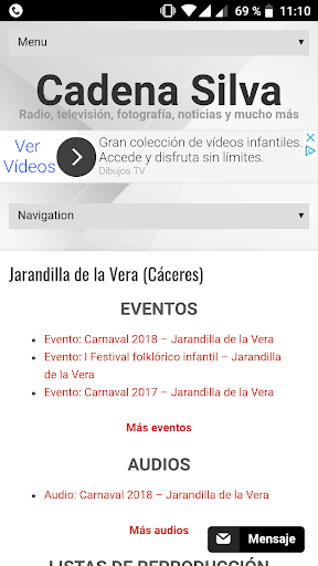 Android application Jarandilla de la Vera (Cáceres screenshort