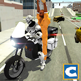 Super Moto Robot Police icon