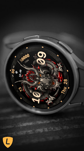 Dragon Fire Watch Face 007 Screen 3