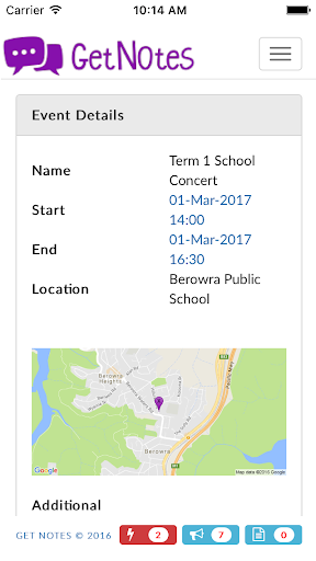 Get Notes Screen 3