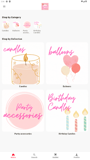 Android application شموع النور screenshort