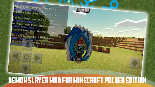 Screenshot 1 Mod Demon Slayer & Skins MCPE android