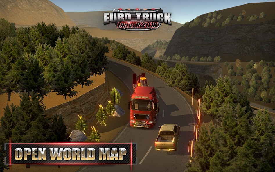 Euro Truck Driver 2018 4.0 APK + Mod (Unlimited money) for Android