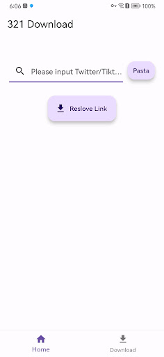 Android application video download for tiktok screenshort