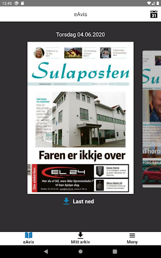 Sulaposten Screen 2
