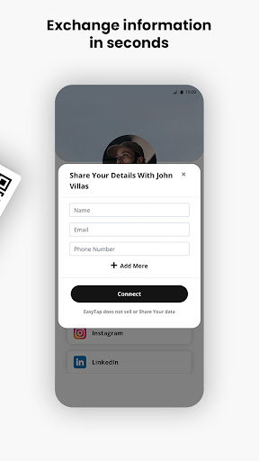 Screenshot of EasyTap: Digital Business Card