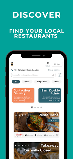 TiffinTom - Food Delivery Screenshot 1 - AppWisp.com