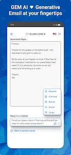 Email Blue Mail – Calendar 1.9.45 4