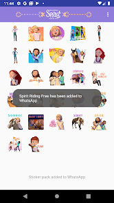 Screenshot 8 DreamWorks TV Spirit Stickers android